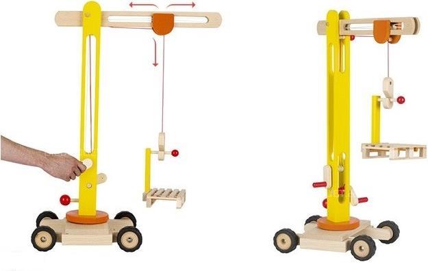 Actual product image Goki Wood crane