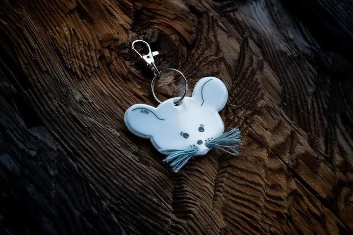 Actual product image Softreflector Pendant reflector mouse Alfie