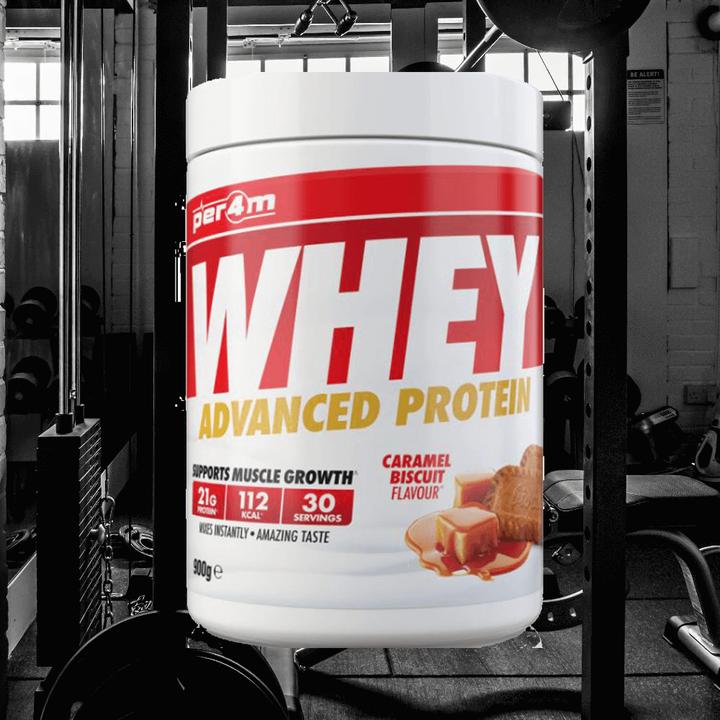 Actual product image Per4m Whey Advanced Protein (Caramel Biscuit, 1 pcs., 1069 g)