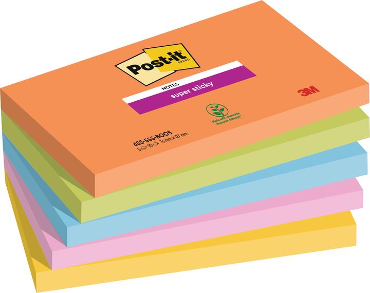 Orange, Grün, Blau, Rosa, Gelb