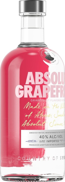 Produktbild Absolut GRAPEFRUIT 70 cl / 40 % Schweden (1 x 70 cl)