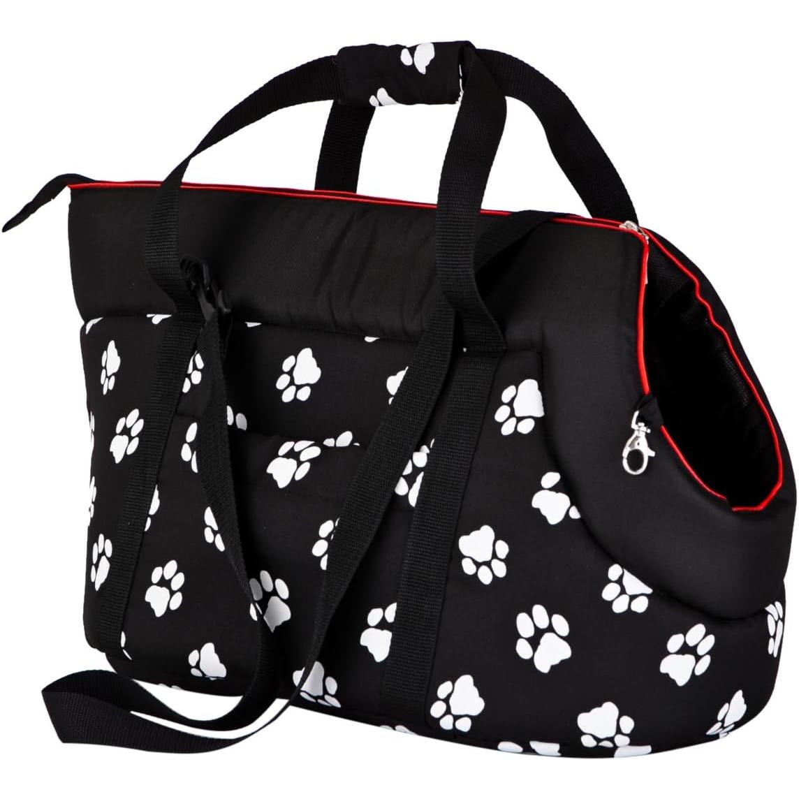 Comparer les prix de Robotex Hobbydog R2 Torba Czarna W Łapki (Chat, Chien, Pliable, Lavable en machine), Transport d'animaux