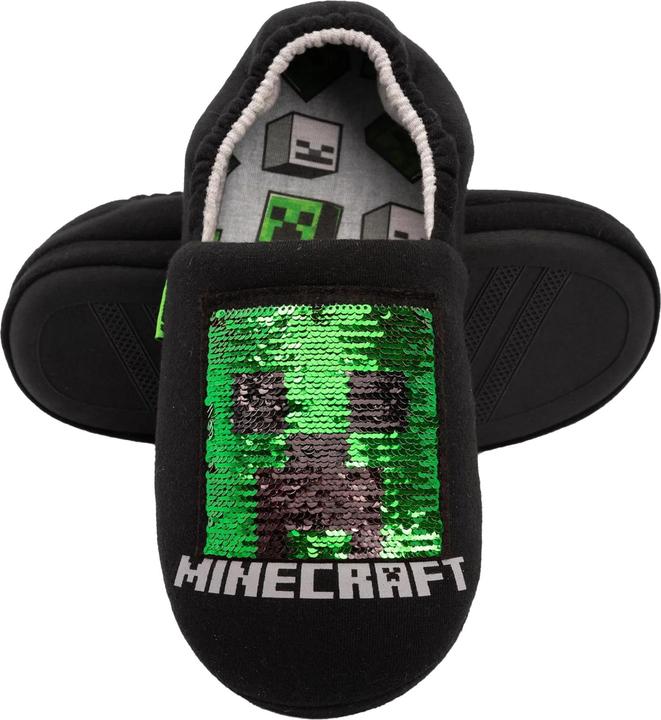 Produktbild Minecraft Jungen Hausschuhe Pailletten (38)
