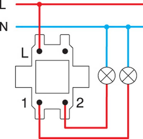 Actual product image Magni Ekonomik serine push-button insert TEM flush-mounted switch range