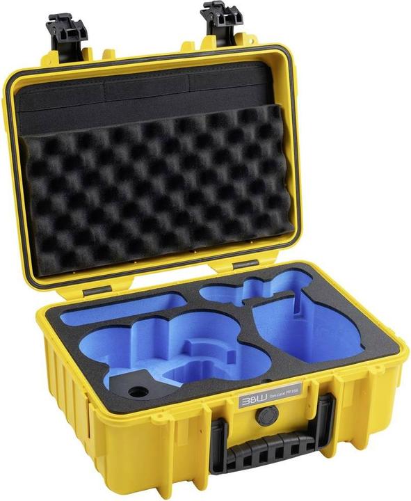 Image du produit B&W International B&W drone.case PP.166 jaune pour DJI Avata 2 (Valises de drone, DJI Avata 2)