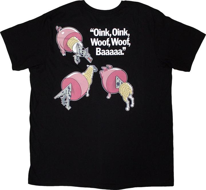 Produktbild Pink Floyd TShirt Rückseitiger Aufdruck (S)