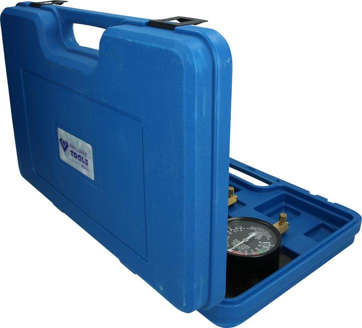 Actual product image Brilliant Tools Synchronous carburettor tester | with 4 synchronous clocks | 26-pcs.