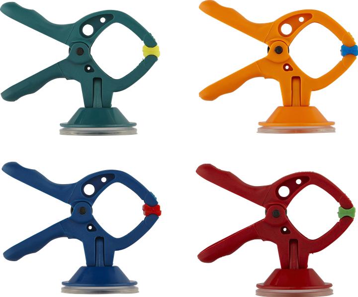Image du produit wolfcraft wolfcraft 1 microfix S Mini-Federzwingen-Set 4-tlg (20 mm)