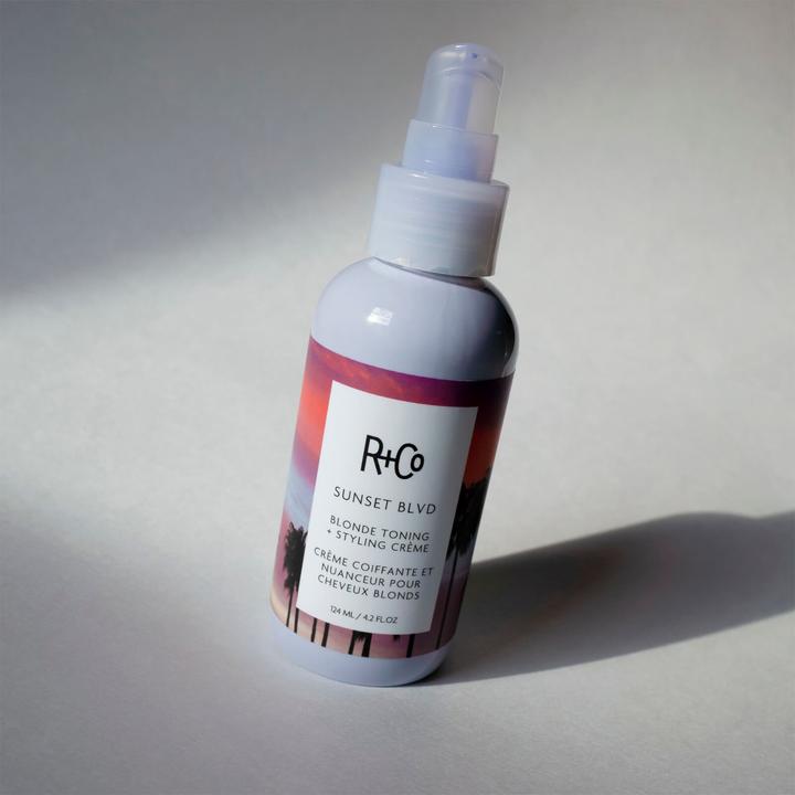 Produktbild R+Co Sunset Blvd Blonde Toning Styling Cream 4.2oz 124ml (Haarcreme, 124 ml)