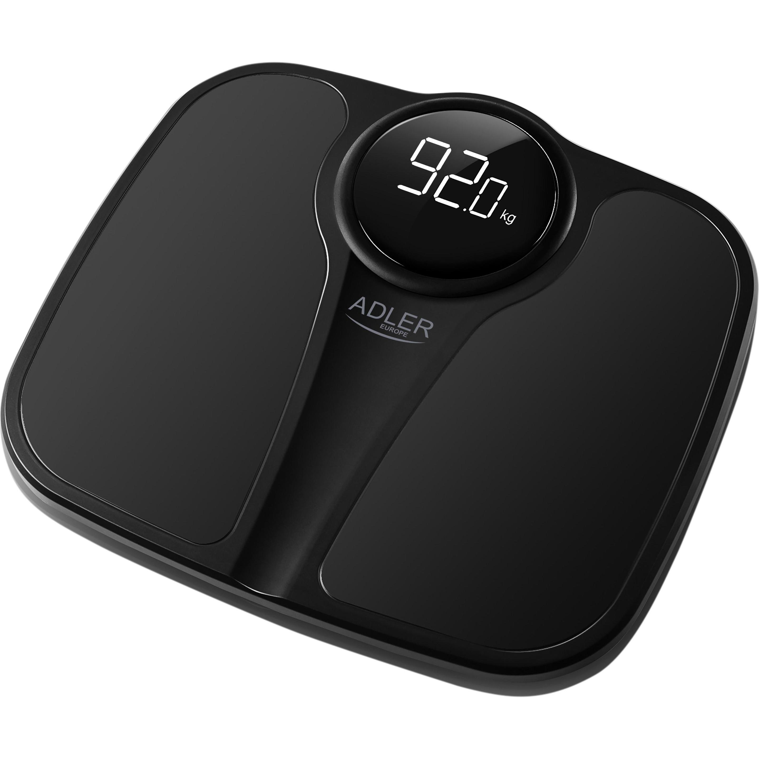 Adler, Personenwaage, Electronic body scales AD-8172 (black) (180 kg)