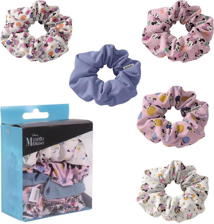 NoName DISNEY MINNIE - Accessoires Cheveux "Chouchou" 5x (Élastiques à cheveux)