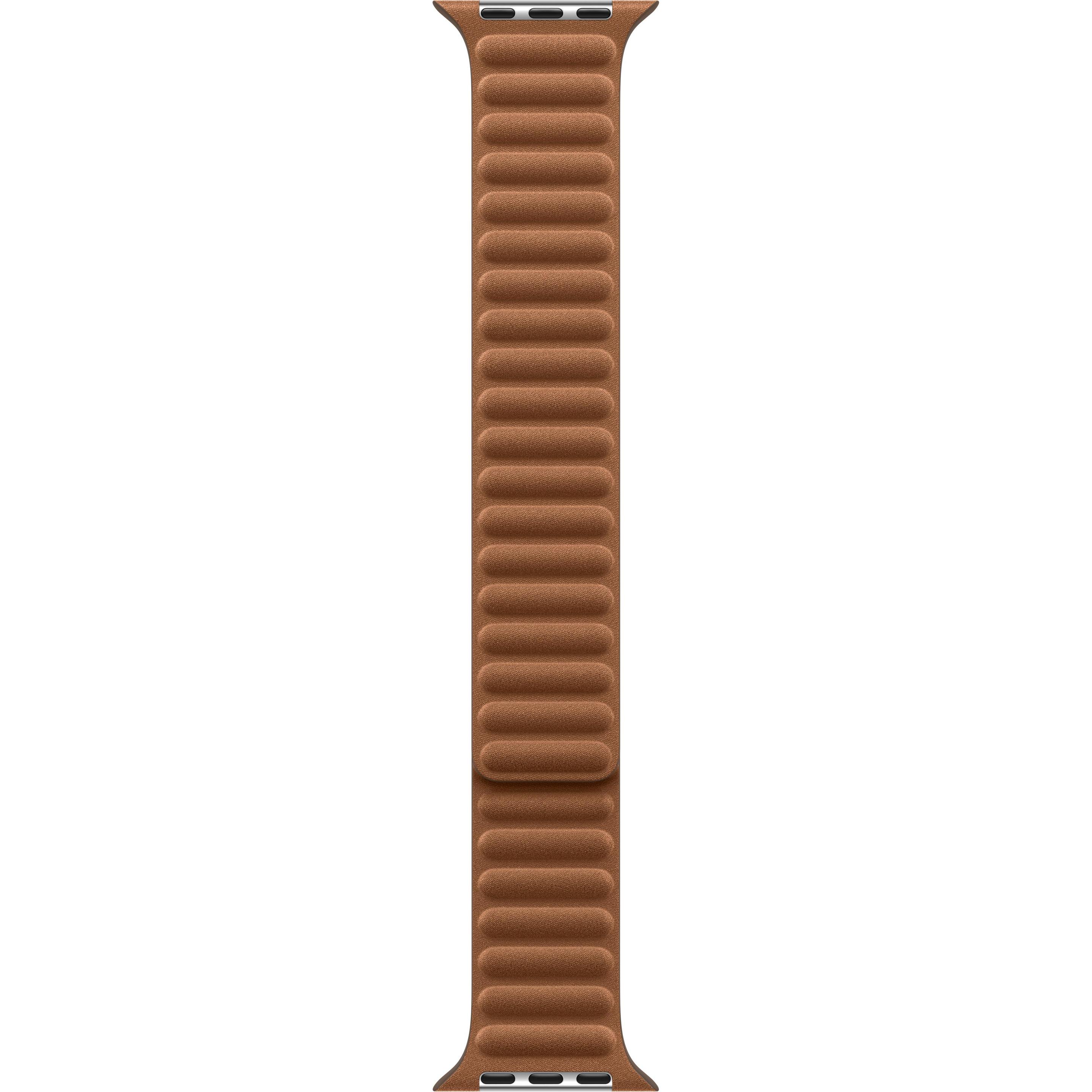 Apple Magnetic Link (42 mm, Recyceltes Polyester), Uhrenarmband, Braun