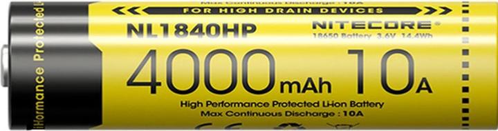 Produktbild Nitecore NL1840HP (1 Stk., 18650, 4000 mAh)