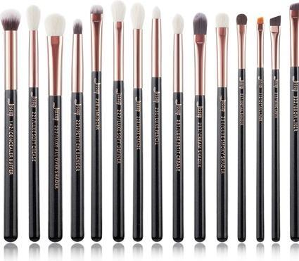 Image du produit Jessup Pinceaux professionnels pour le maquillage des yeux 15Pcs Eyeshadow Blending Concealer Eyebrow (Sourcils)