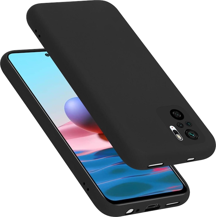 Produktbild Cadorabo TPU Liquid Silicone Case Cover (Xiaomi Redmi Note 10S, Xiaomi Mi Note 10, Xiaomi Redmi Note 10)