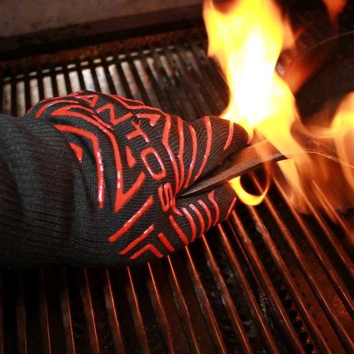 Actual product image Santos Grill Glove Pair (100% Aramid, Inner lining: 95% cotton, 5% polyester)