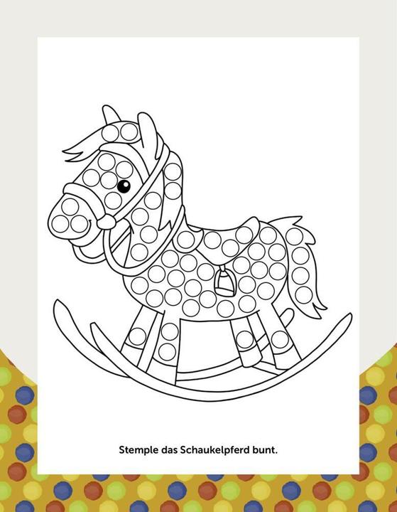 Produktbild Bobo Siebenschläfer Mein Fingerstempel-