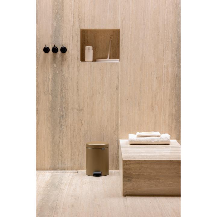 Actual product image Brabantia Kosmetikeimer NewIcon 5 l, Warm Brass (5 l)