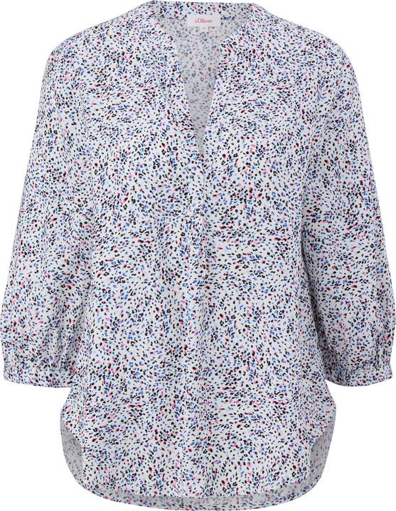 Immagine prodotto S.Oliver Bluse Viskosebluse mit Tunika-Ausschnitt (40)