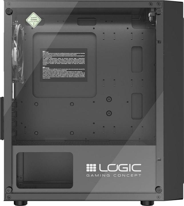 Produktbild Logic Obudowa Atos RGB Mini USB 3.0 Bez Zasilacza (mATX, Mini-ITX)