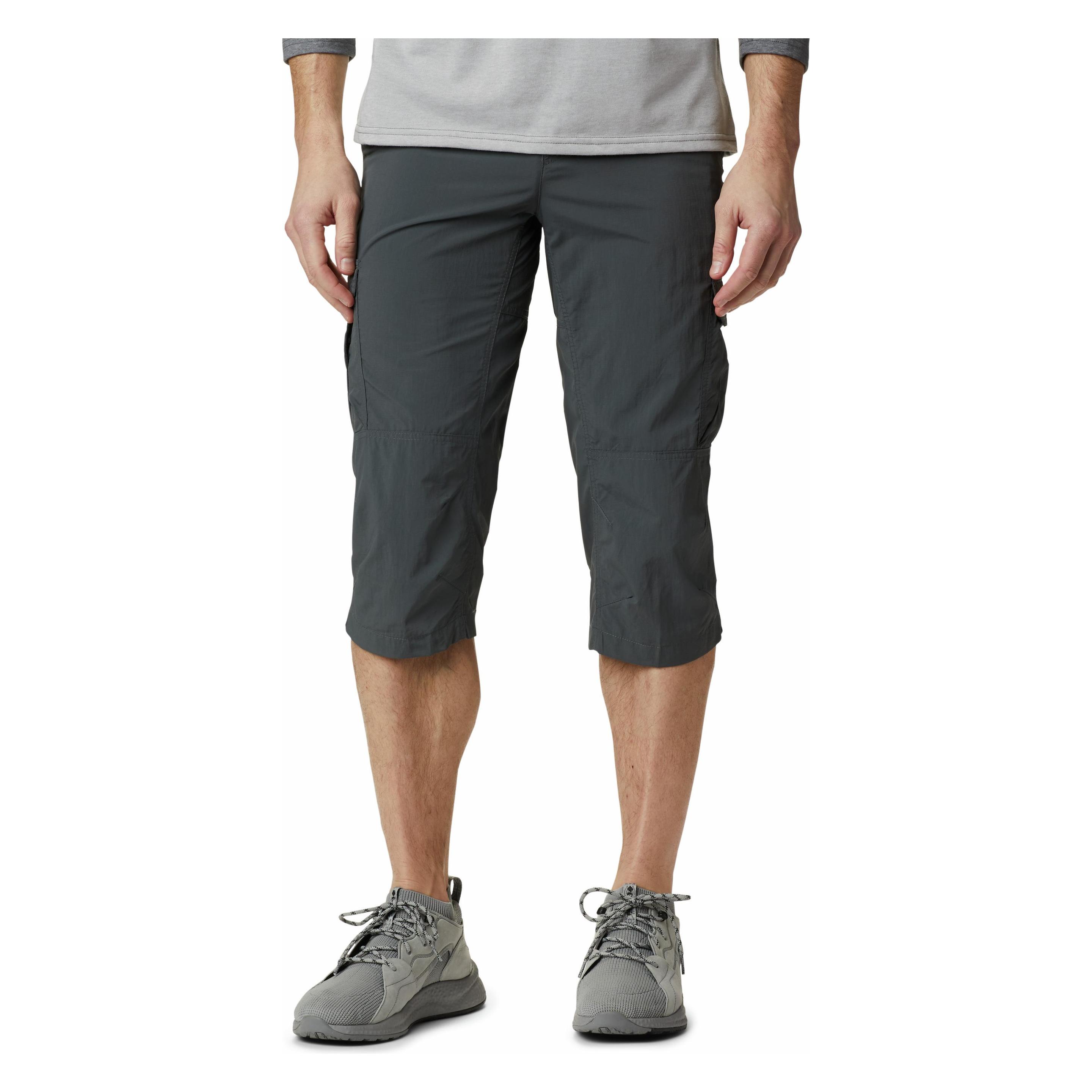 Columbia, Herren, Outdoorhose, Silver Ridge Ii Caprihose Für Herren (38), Grau