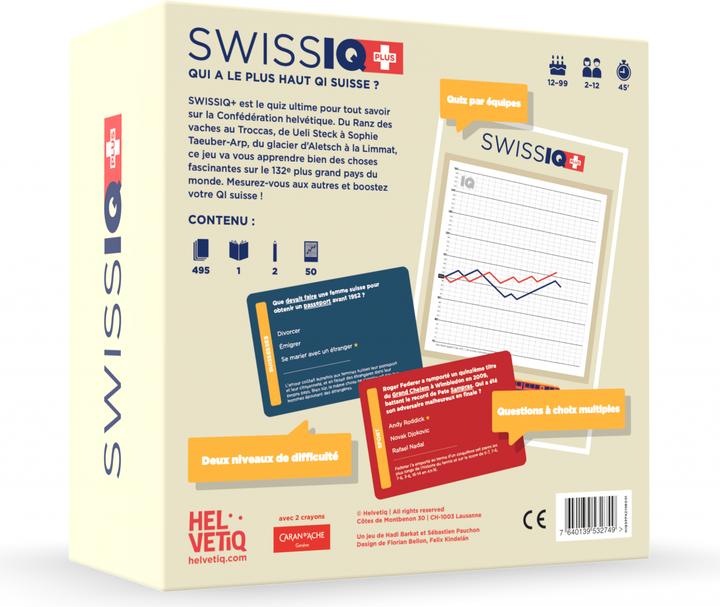 Immagine prodotto Helvetiq SwissIQ Plus (Francese)