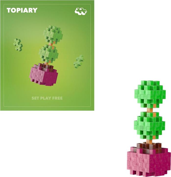 Actual product image Plus-Plus Creative building blocks plants/flowers (1 piece - assorted)