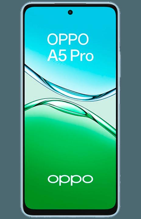 Image du produit OPPO A5 Pro 8GB/256GB Blau (256 Go, feather blue, 6.67", Double SIM, 4G)