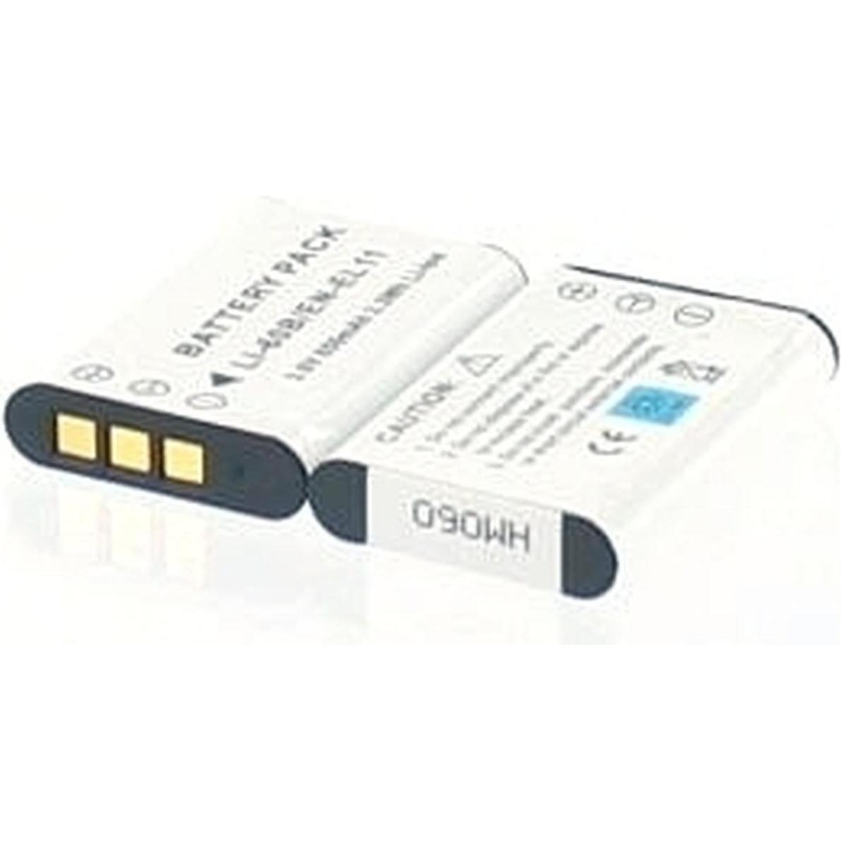 AGI 92056 - 600 mAh - 3,7 V - Lithium-Ion (Li-Ion) - 1 Stück(e) (Akku), Kamera Stromversorgung, Schwarz