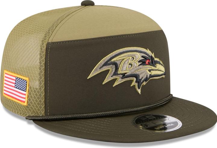 Produktbild New Era 9Fifty Split Panel Cap - Salute Baltimore Ravens