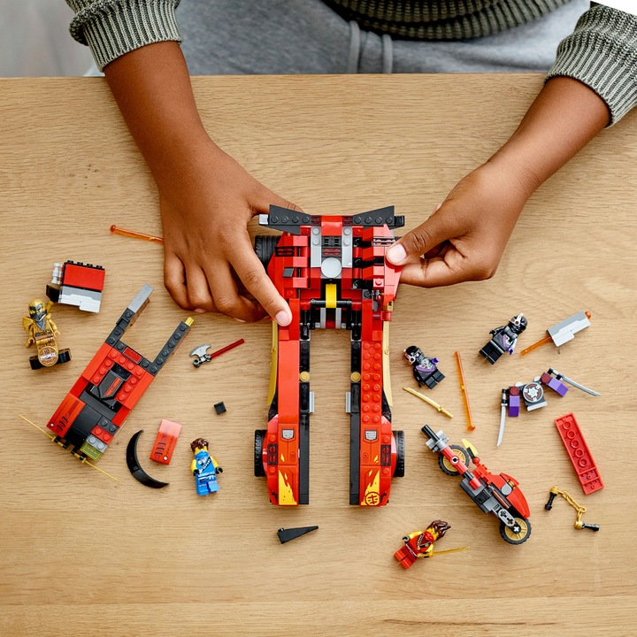 Actual product image LEGO X-1 Ninja Supercar (71737, LEGO Ninjago)