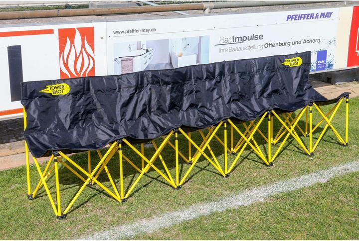 Actual product image Power Shot Powershot® Folding bench seat, 256 cm