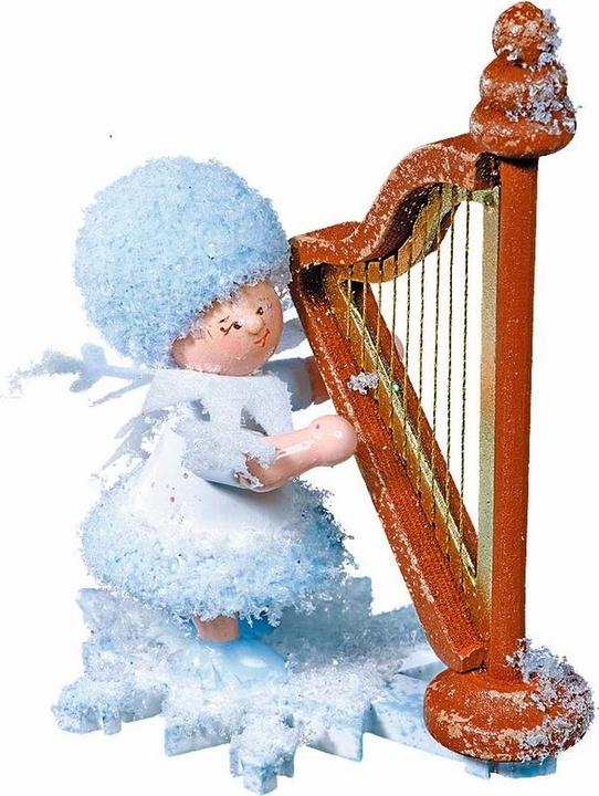 Kuhnert Schneeflöckchen mit Harfe