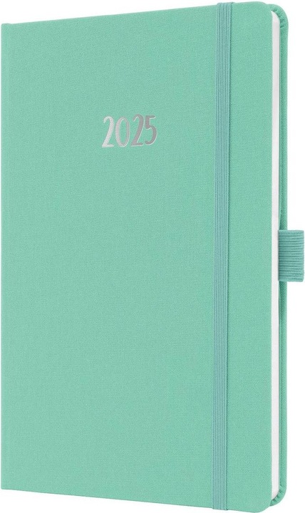 Produktbild Sigel Wochenkalender Jolie 2025 (DE/EN/FR/NL) mighty mint (135 x 203 mm, Deutsch)