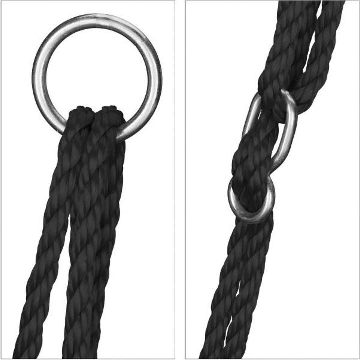 Actual product image Relaxdays 120 cm Nest Swing