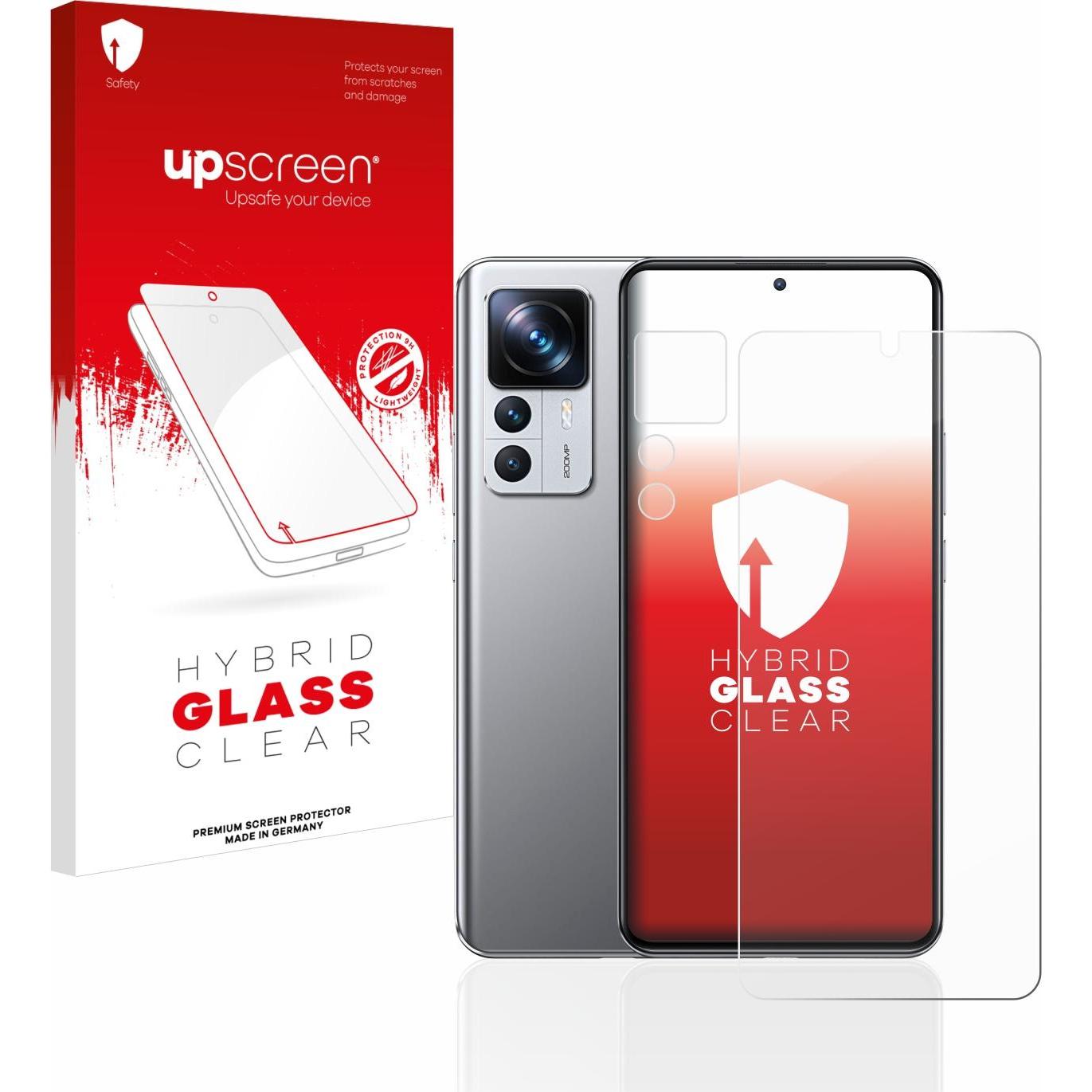 Thumbnail - upscreen Scratch Shield Panzerglasfolie (1 Stück, Xiaomi 12T Pro), Smartphone Schutzfolie, Transparent