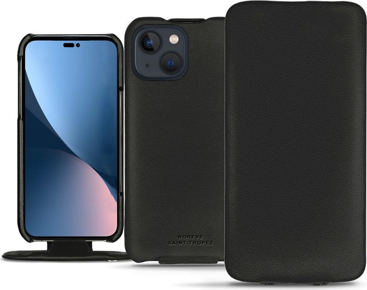 Actual product image Noreve Vertical leather shell (Apple iPhone 14 Plus)