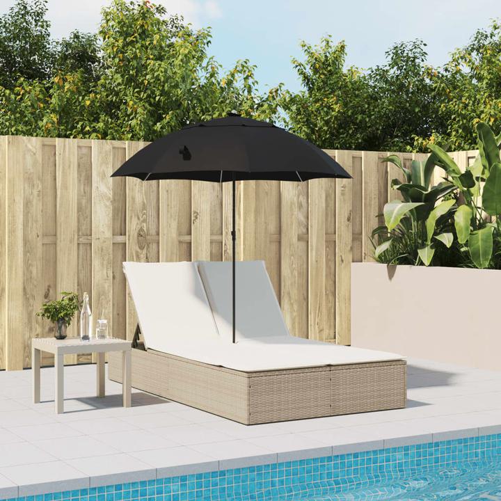Produktbild vidaXL Doppel-Sonnenliege (164 cm)