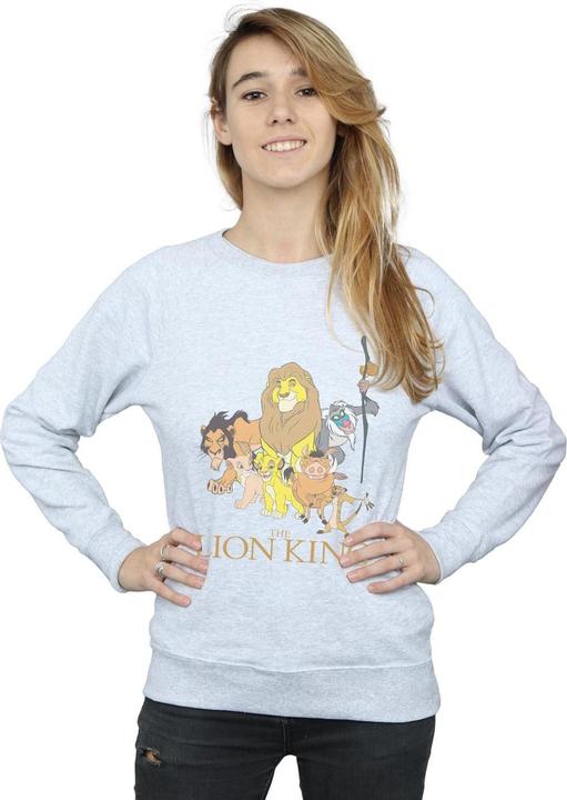 Actual product image Disney Womens/Ladies The Lion King Group Sweatshirt (XL)