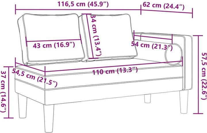 Image du produit vidaXL Ensemble salon de jardin 10 pièces avec coussins (2 places)