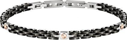 Immagine prodotto Morellato Bracciale in acciaio da uomo alla moda Ceramic SACU18 (M) (Acciaio inossidabile)