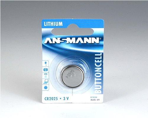 Produktbild Ansmann Lithium Zelle (1 Stk., CR2025, 165 mAh)