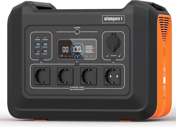 Actual product image Allampere Powerstation (2232 Wh, 21 kg)