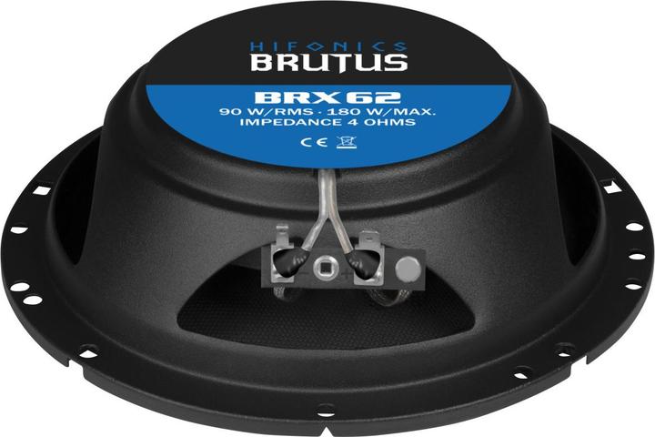 Produktbild Hifonics Brutus BRX62 16.5 cm 2 Wege Koaxsystem FLACH (180 W, 16.50 cm)