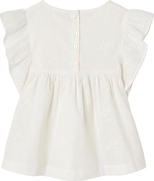 Image du produit Vertbaudet Festliche Mädchen Bluse mit Lochstickereien (128)