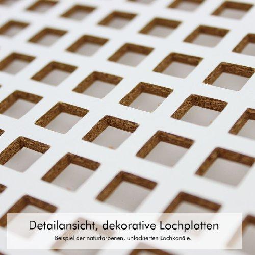 Produktbild Pegboard Holzlochplatte für Heizkörperverkleidung