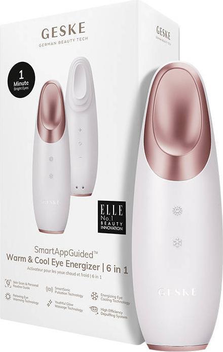 Konjac Sponge Masażer do oczu Cool & Warm 6w1 Geske z Aplikacją (starlight)