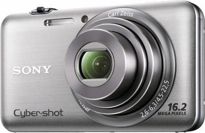 Image du produit Sony DSC-WX7, 16 MP, zoom optique 5x, 3D, FullHD, argenté