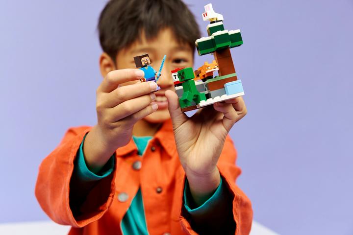 Image du produit LEGO Steves Abenteuer in der Taiga (21583, LEGO Minecraft)