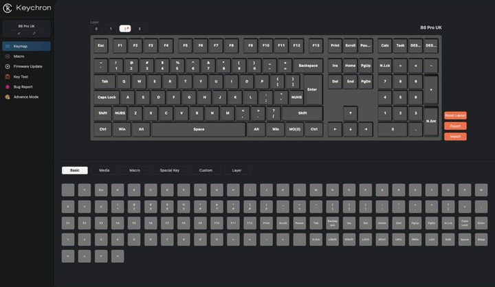Produktbild Keychron B6 Pro (CH, Kabellos)